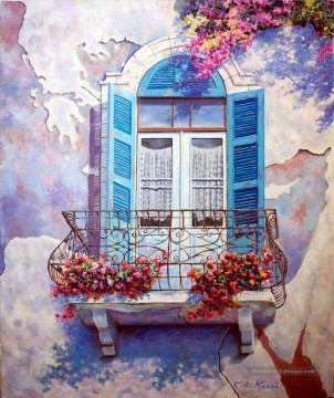  impressionniste galerie - Méditerranée 25 Fleurs impressionnistes
